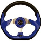 Racer Style Steering Wheel & Chrome Adaptor Kit